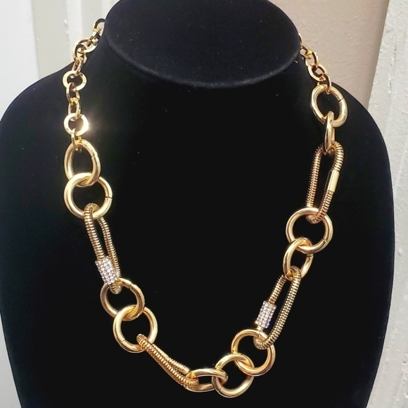 Big Link Gold Cuban Necklace 🌴 - Picture 1 of 5